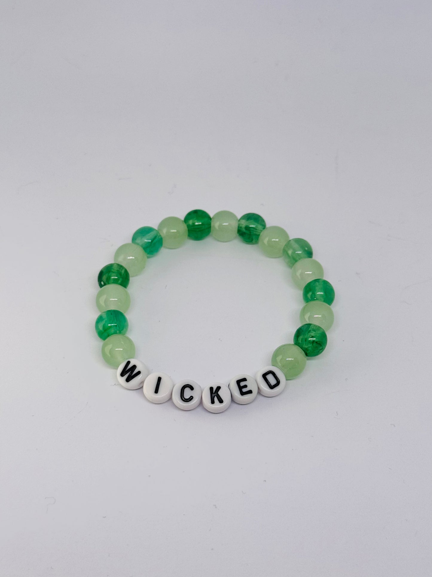 Wicked - Glass Bead Bracelet