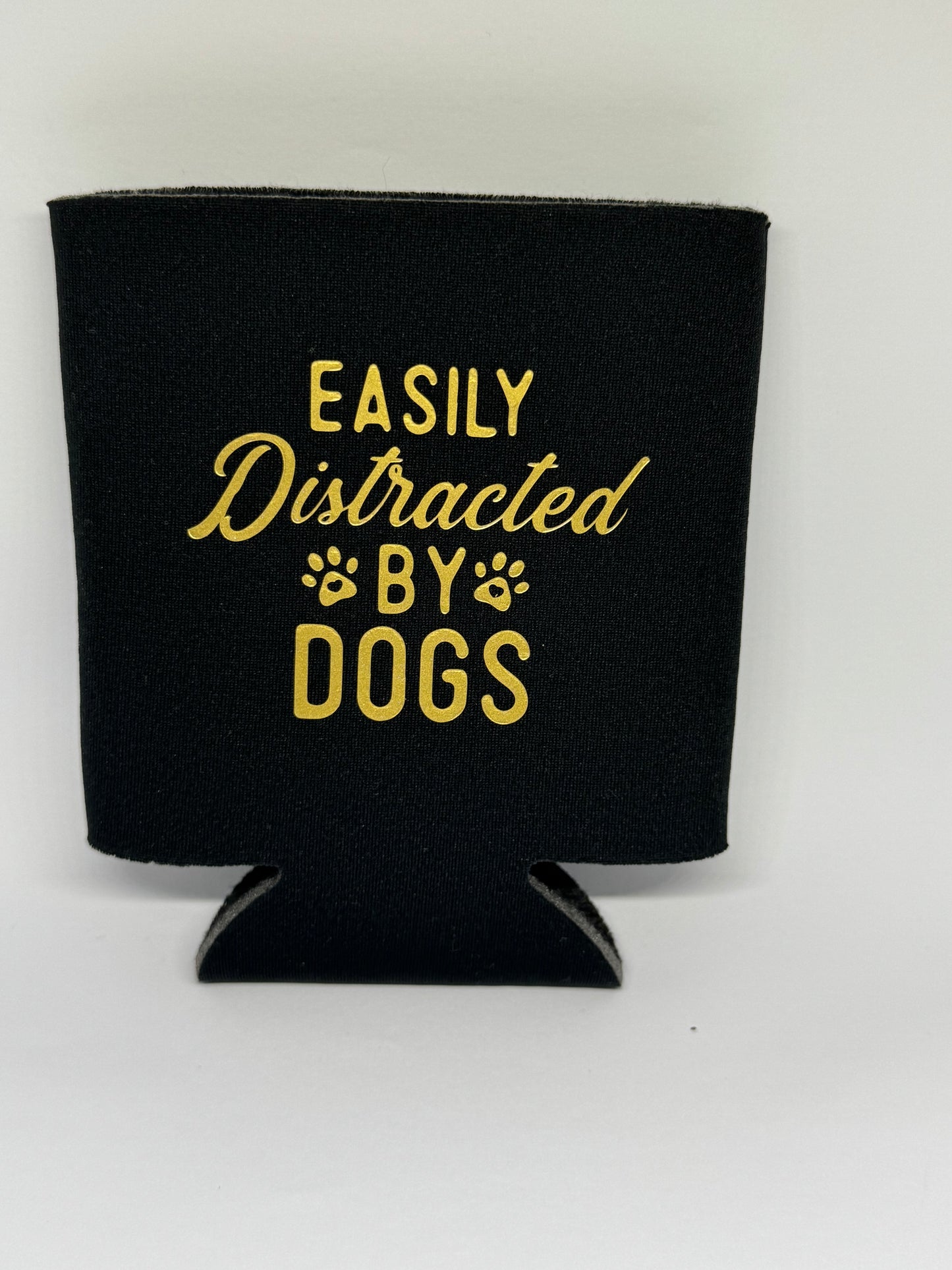 Stubby Cooler - Easily Distracted by Dogs