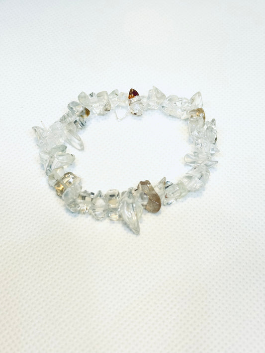 Gemstone Bracelet - Clear Quartz