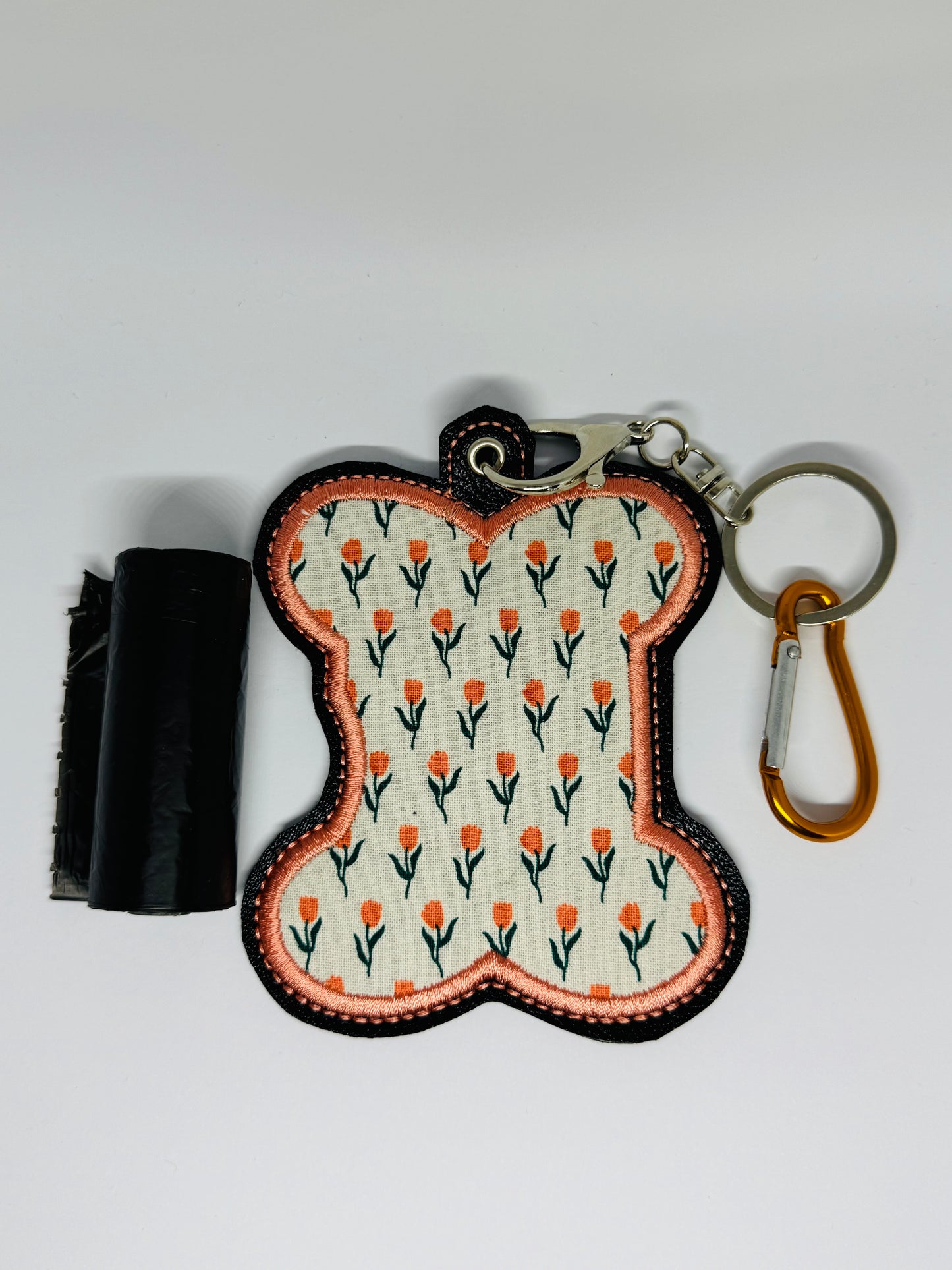 Poo Bag Holder - Orange Blossom