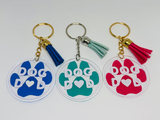 Keyring - Dog Dad