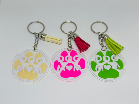Keyring - Dog Mum