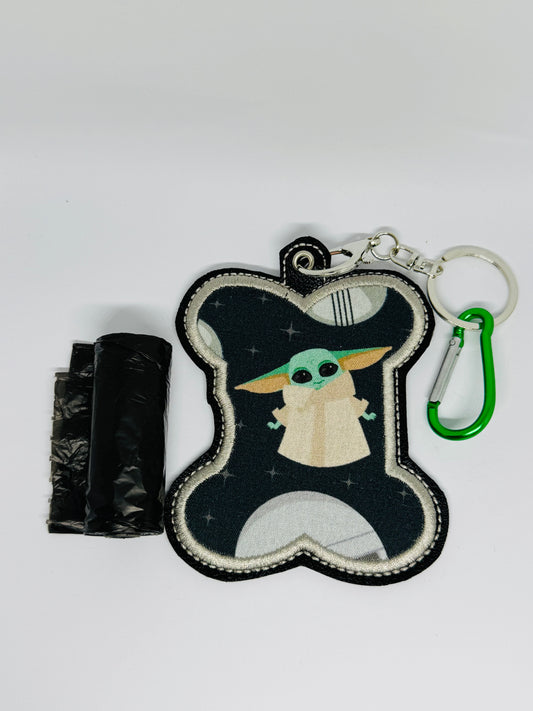 Poo Bag Holder - Grogu