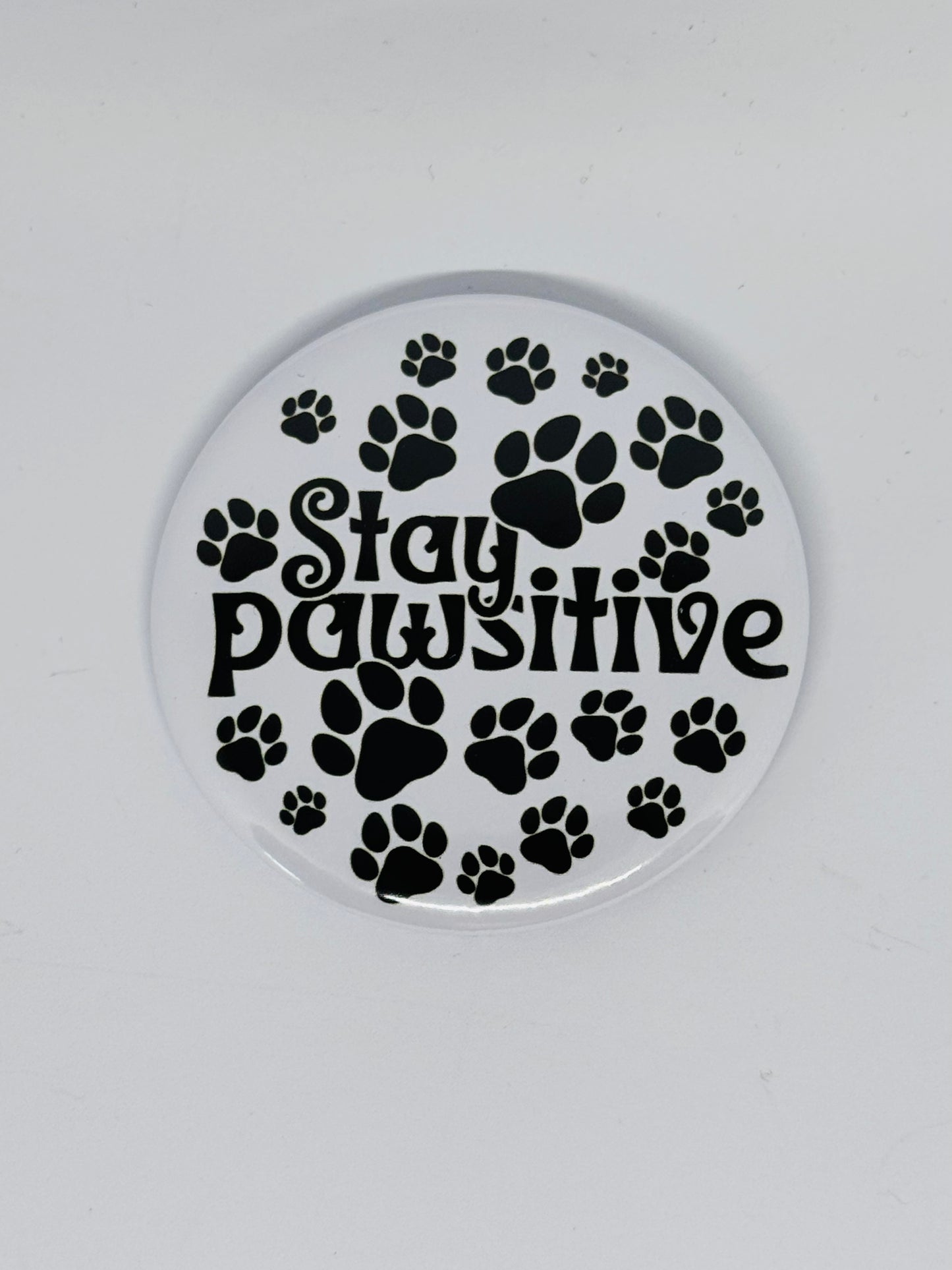 Badge - Stay Pawsitive