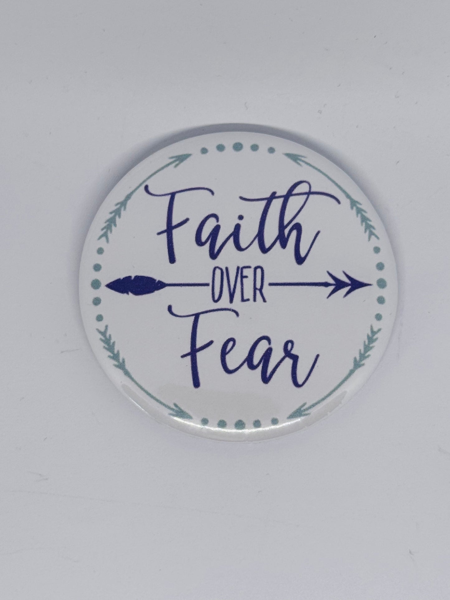 Badge - Faith Over Fear