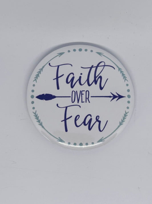 Badge - Faith Over Fear