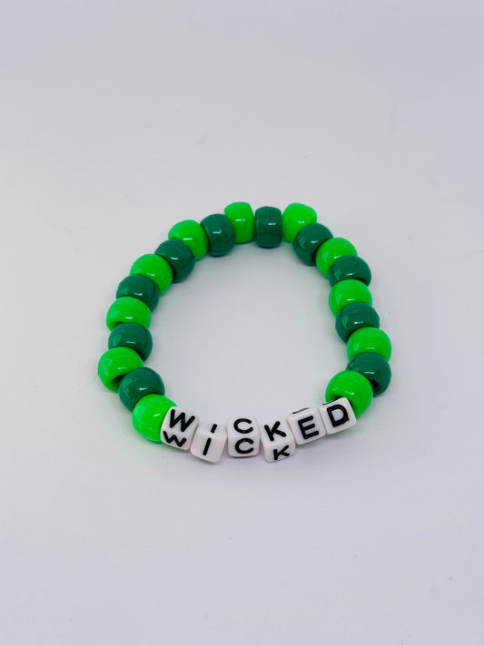 Wicked - Pony Bead Bracelet